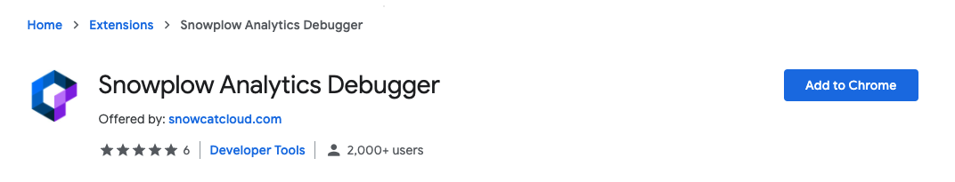 Snowplow Chrome Debugger